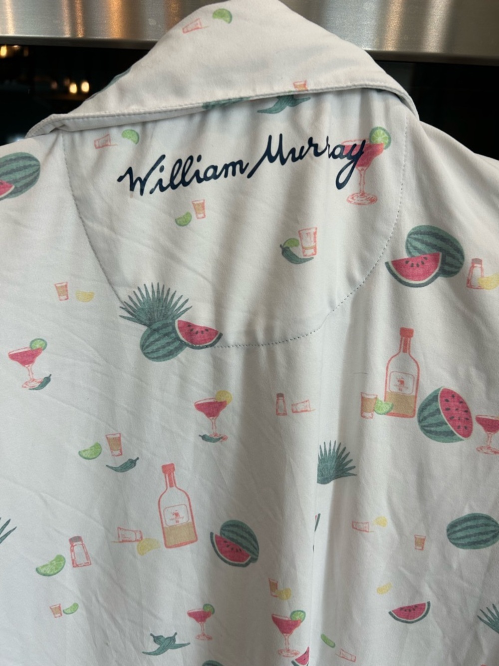 William Murray Golf Polo with agua caliente tequila theme XL GUC - Picture 5 of 5